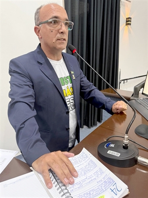 Sgto. Marcos Moreno poderá ser o fiel da balança em 2026. Parece que ele está em baixa com a prefeitura (Foto: Assessoria)