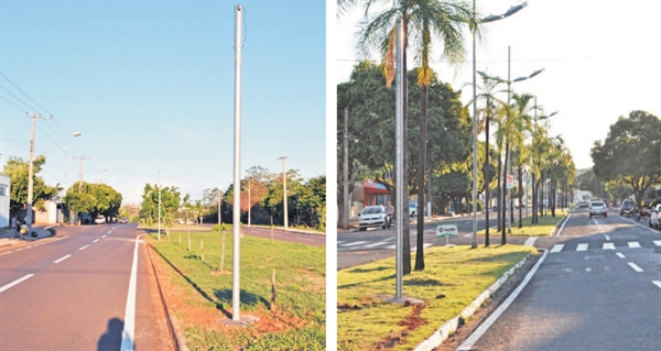 Radares serão instalados nas avenidas Jerônimo Figueira da Costa e Antônio Augusto Paes (Foto: Érika Chausson/A Cidade)