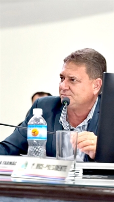 Serginho da Farmácia. Já se fala no nome dele para a sucessão de Daniel David. Mas ainda tem muita água para rolar até a eleição da mesa diretora da Câmara (Foto: Assessoria)