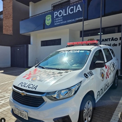 PM prende ladrão após furto em supermercado no centro de Votuporanga (Foto: Divulgação)