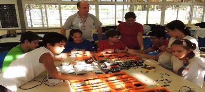 Alunos da escola Sesi se preparam para torneio