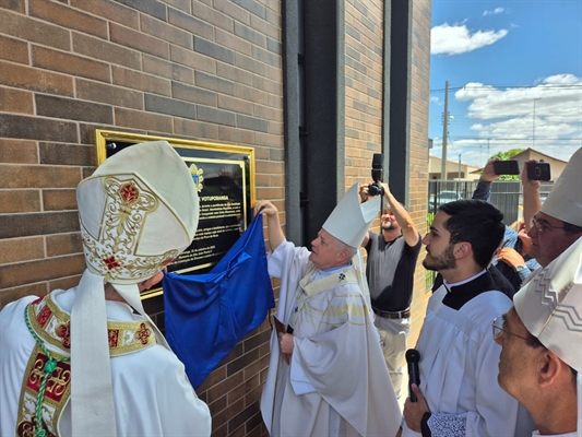 Cúria Diocesana é inaugurada em Votuporanga após 593 dias de obras (Foto: Diocese de Votuporanga)