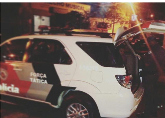 O flagrante aconteceu durante patrulhamento da FT pela Zona Oeste de Votuporanga Foto: Divulgação/Polícia Militar
