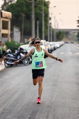 A 99ª edição da Corrida Internacional de São Silvestre será especial para Karina Franzin (Foto: Arquivo Pessoal)