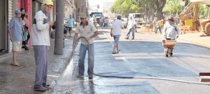 Para prefeito, obra da rua Amazonas foi o desafio