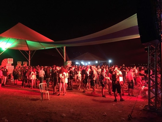 Festa com pessoas aglomeradas é interrompida em Rio Preto (Foto: Divulgação/GCM)