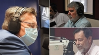 Carlão Pignatari comandou a retomada dos trabalhos na Alesp; Seba e o provedor da Santa Casa, Carlos de Biazi, agradeceram ao deputado (Fotos: Assessoria e A Cidade)