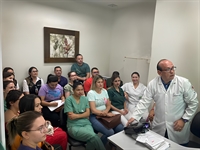 A Santa Casa investe em treinamentos especializados para capacitar médicos e enfermeiros  (Foto: Santa Casa)