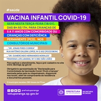 Vacinação Covid-19: Votuporanga inicia campanha para crianças de cinco a 11 anos nesta terça-feira