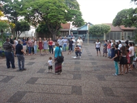 Último encontro Pôr-do-sol foi realizado na praça Santa Luzia; hoje os jovens se reúnem na praça do Tobogã, no Pozzobon