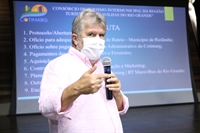 Na segunda Reunião Ordinária do Cotimarg, o prefeito Jorge Seba discutiu, com os demais membros, sobre decisões administrativas e aprovação do Plano de Trabalho (Foto: Prefeitura de Votuporanga)