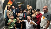 A festa começou com o tradicional Ato Cívico, realizado no Paço Municipal de Parisi na manhã do dia 20 (Foto: Divulgação)