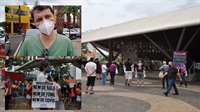 Entre as pautas do ‘Fora Bolsonaro’ estavam a defesa a democracia e combate à desinformação; para Michael Daniel Bomm, ato denunciou ‘desgoverno’ (Fotos: A Cidade)