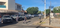 O caso aconteceu na manhã desta quarta-feira (6) na rua Nassif Miguel, no cruzamento com a rua Humberto Côrrea Bonetti (Foto: A Cidade)