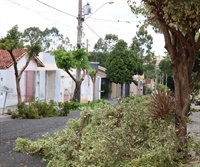 Nova fase do programa municipal de recapeamento foi iniciada com a preparação das ruas do Jardim Portal dos Lagos (Foto: Prefeitura de Votuporanga)