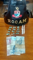 Ele foi preso durante patrulhamento da ROCAM na zona Sul da cidade (Foto: Divulgação/Polícia Militar)