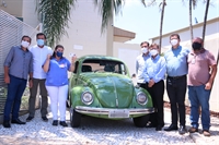 O carro foi doado por um casal, que preferiu o anonimato (Foto: Santa Casa de Votuporanga)