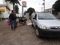 O segundo acidente foi registrado na avenida da Saudade (Foto: Gabriele Reginaldo/A Cidade)