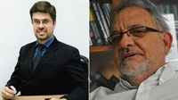 Os advogados votuporanguenses Jeronimo Figueira da Costa Filho e Leandro Vinicius Conceição palestraram em evento na Alesp (Fotos: Arquivo pessoal/A Cidade)