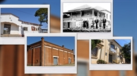 Patrimônios históricos de Votuporanga hoje se encontram escondidos em meio ao progresso da cidade  (Fotos: A Cidade/Arquivo)