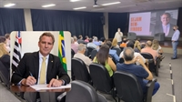 O deputado federal Alexis Fonteyne visitou Votuporanga e anunciou a destinação de R$ 4 milhões em emendas (Foto: Assessoria)