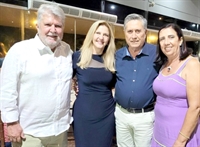 A empresa “Cantóia Figueiredo” comoveu a primeira-dama Rose Seba e o prefeito Jorge Seba com as cestas de Natal doadas ao Fundo Social. (Foto: Redes sociais)