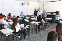 Na oportunidade, o chefe do Executivo destacou a importância do novo conselho, que foi uma exigência para que a Prefeitura de Votuporanga pudesse celebrar o convênio com o Governo do Estado para a construção da Casa da Juventude ( Foto: Prefeitura de Votuporanga)