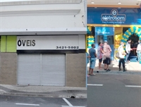 A Eletrosom, empresa com mais de 200 unidades espalhadas pelo país, fechou as portas em Votuporanga depois de pouco mais de um ano (Foto: A Cidade)