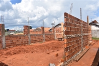 Uma das principais construções em andamento é o complexo que abrigará unidades do Detran, Banco do Povo, Ganha Tempo (Foto: Divulgação)