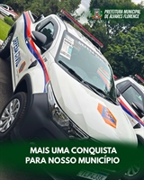 Defesa Civil de Álvares Florence ganha veículo