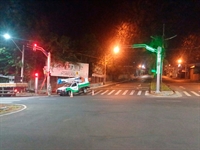 Novos semáforos entram em funcionamento nesta sexta na avenida Emílio Arroyo em Votuporanga