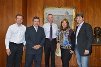 Junior Marão, Carlão Pignatari, Sílvia Rodolfo e Deosdete Vechiato