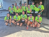 Votuporanguenses participam de corrida em Santos