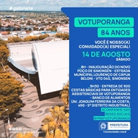 Neste sábado (14), na programação de aniversário da cidade, o prefeito Jorge Seba recepcionará autoridades e convidados em dois eventos (Imagem: Prefeitura de Votuporanga)