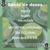 O LEO Clube de Votuporanga realiza neste sábado (13) a partir das 9h, o seu tradicional Bazar de Doces na Concha Acústica (Foto: Divulgação)