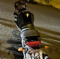 PM prende motociclista com moto furtada (Foto: Divulgação)