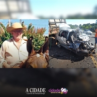 Antônio Gonçalves, de 69 anos, morador da cidade vizinha, estava na caminhonete quando tudo aconteceu (Foto: Arquivo pessoal)