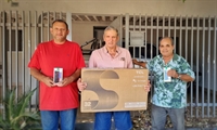A Santa Casa de Votuporanga anunciou, no mês de maio, mais três sortudos ganhadores do projeto “Saúde que dá Prêmios”  (Foto: Santa Casa)