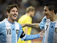 Lionel Messi e Di María fazem parte do Quarteto Fantástico
