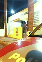 : Identificado como A.C., de 21 anos, o jovem foi conduzido para a Central de Flagrantes e encaminhado para a cadeia pública de Guarani D’Oeste Foto: Divulgação/Polícia Militar   
