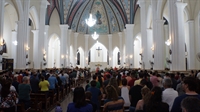 As celebrações na Catedral de Votuporanga devem contar um grande número de pessoas  (Foto: Catedral Nossa Senhora Aparecida)