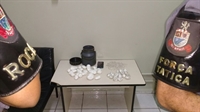 A Polícia Militar, por meio das equipes da Força Tática e ROCAM, realizaram um total de 82 ocorrência de tráfico de entorpecentes em seis meses