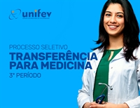A oportunidade é destinada para estudantes do terceiro período da graduação (Imagem: Unifev)