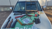 Caçador ilegal é preso pela Polícia Ambiental em São João das Duas Pontes