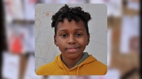 O pequeno artista Hilan Gabriel Soares Silva, de 11 anos, quer investir para se tornar um desenhista profissional (Foto: A Cidade)