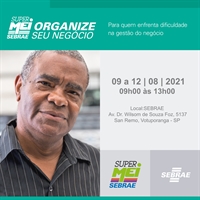 O curso 'Organize Seu Negócio' está com inscrições abertas até 02 de agosto (Imagem: Divulgação)