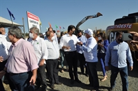 O vice-governador Rodrigo Garcia esteve no canteiro de obras da Péricles Belini em Votuporanga (Foto: A Cidade)