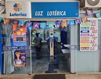 A Luz Lotérica, localizada na Rodoviária de Votuporanga (Foto: Arquivo Pessoal)