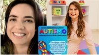 Na foto, a terapeuta ocupacional Dayane Alves e a fonoaudióloga Gisley Casali durante entrevista na rádio Cidade FM (Foto: A Cidade)