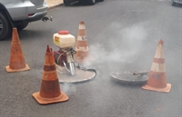 A operação tem o objetivo de regularizar as tubulações de água de chuva (Foto: Prefeitura de Votuporanga)